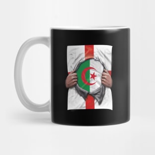 Algeria Flag English Flag Ripped - Gift for Algerian From Algeria Mug